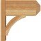 Ekena Millwork Thorton Craftsman Rough Sawn Outlooker, Western Red Cedar, 8"W x 16"D x 16"H OUT08X16X16THR04RWR - alternate 3